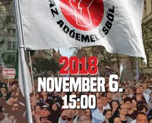Tüntetés november 6-án 15 órától
