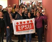 Beszámolók az EPSU által  tartott budapesti toborzó-tréningről