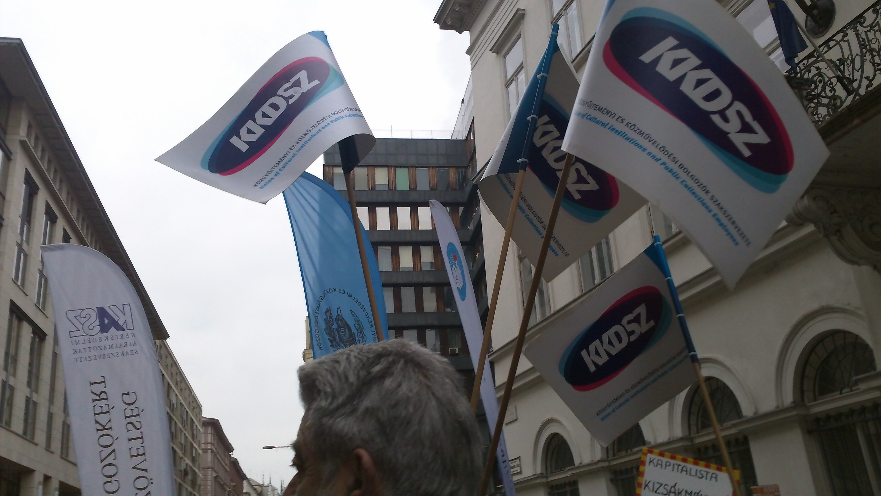 Pedagógus tüntetés