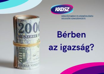 Mi nem a bérünkért dolgozunk, hanem annak ellenére!